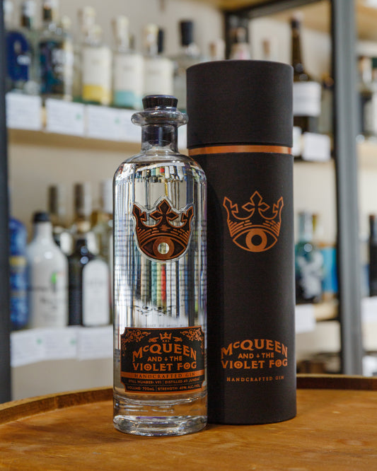 McQueen and the Violet Fog Gin